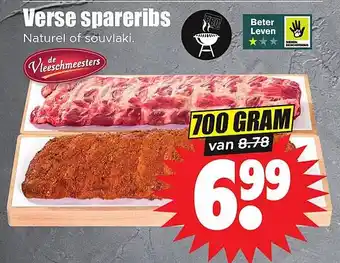 Dirk Verse spareribs aanbieding