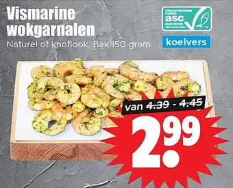 Dirk Vismarine wokgarnalen aanbieding