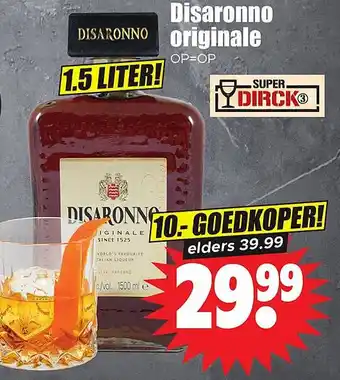 Dirk Disaronno originale aanbieding