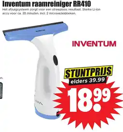 Dirk Inventum raamreiniger RR410 aanbieding