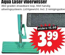 Dirk Aqua Laser vloerwisser aanbieding