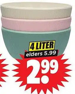 Dirk Kunststof servies aanbieding