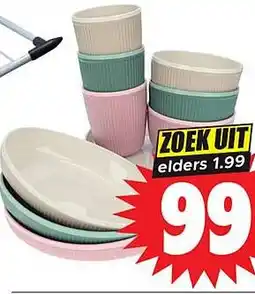 Dirk Kunststof servies aanbieding
