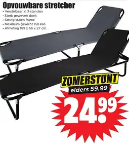 Dirk Opvouwbare stretcher aanbieding
