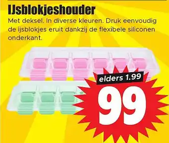 Dirk IJsblokjeshouder aanbieding