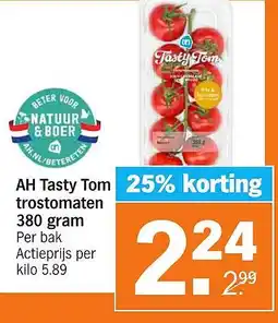 Albert Heijn AH Tasty Tom trostomaten aanbieding