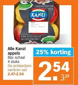 Albert Heijn Alle Kanzi appels aanbieding