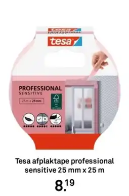 Karwei Tesa afplaktape professional sensitive aanbieding