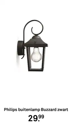 Karwei Philips buitenlamp Buzzard aanbieding