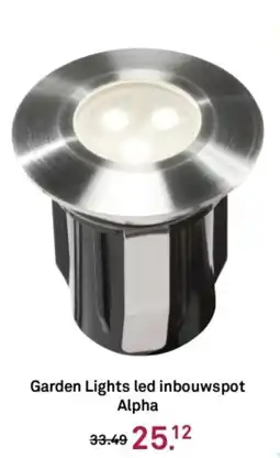 Karwei Garden Lights led inbouwspot Alpha aanbieding