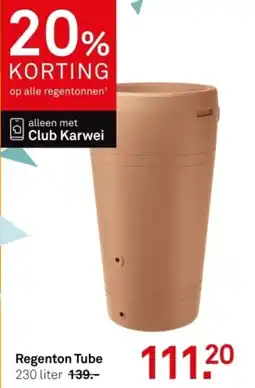 Karwei Regenton Tube aanbieding
