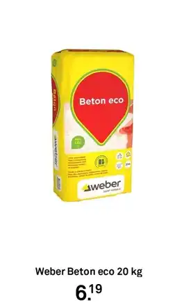 Karwei Weber Beton eco aanbieding