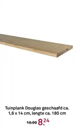 Karwei Tuinplank Douglas geschaafd aanbieding