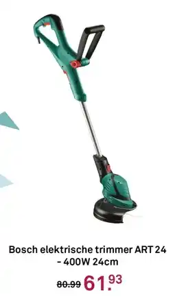 Karwei Bosch elektrische trimmer Art 24 aanbieding