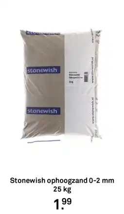 Karwei Stonewish ophoogzand aanbieding