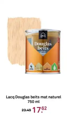 Karwei Lacq Douglas beits mat naturel aanbieding
