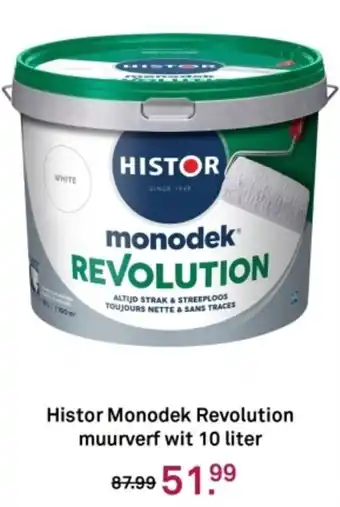 Karwei Histor Monodek Revolution muurverf wit aanbieding