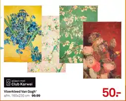 Karwei Vloerkleed Van Gogh aanbieding