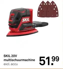 Karwei SKIL 20V multischuurmachine aanbieding
