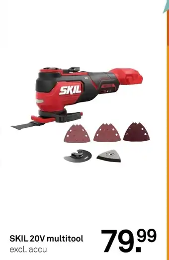 Karwei SKIL 20V multitool aanbieding