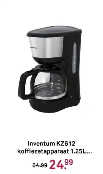 Karwei Inventum KZ612 koffiezetapparaat aanbieding