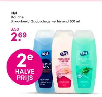 Drogisterij Visser Idyl Douche 300ml aanbieding