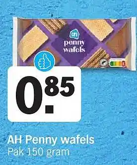 Albert Heijn AH Penny wafels aanbieding
