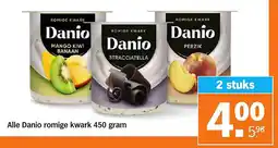 Albert Heijn Alle Danio romige kwark aanbieding