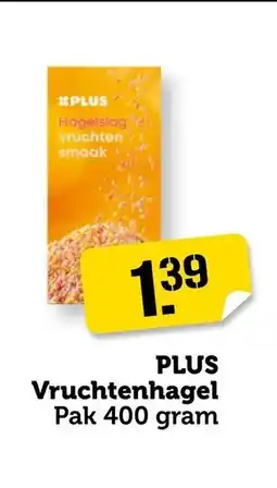 Coop Plus Vruchtenhagel aanbieding