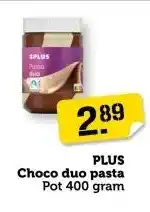 Coop Plus Choco duo pasta aanbieding
