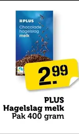 Coop Plus Hagelslag melk aanbieding