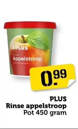 Coop Plus Rinse appelstroop aanbieding