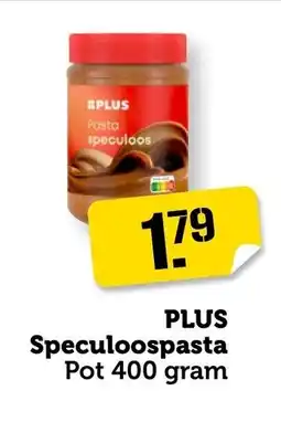 Coop Plus Speculoospasta aanbieding
