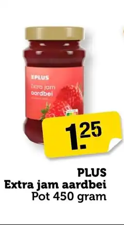 Coop Plus Extra jam cardbel aanbieding