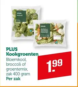 Coop Plus Kookgroenten aanbieding