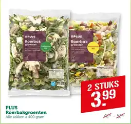 Coop Plus Roerbakgroenten aanbieding