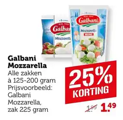 Coop Galbani Mozzarella aanbieding