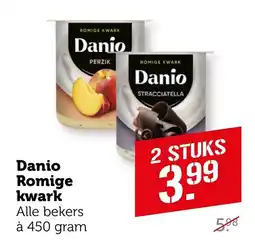 Coop Danio Romige kwark aanbieding