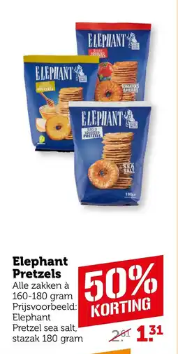 Coop Elephant Pretzels aanbieding