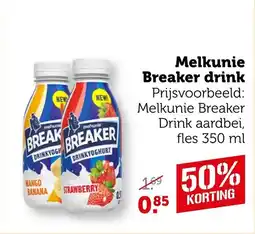 Coop Melkunie Breaker drink aanbieding