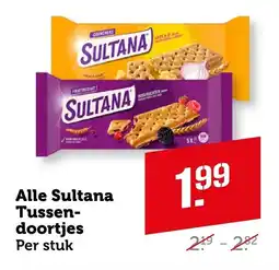 Coop Sultana Tussendoortjes aanbieding