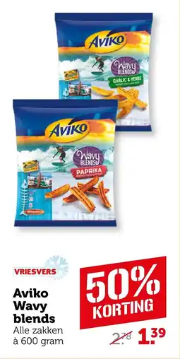 Coop Aviko Wavy blends aanbieding