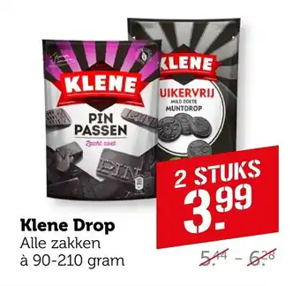 Coop Klene Drop aanbieding