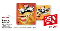 Coop Vriesvers Topking Snacks aanbieding