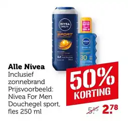 Coop Nivea aanbieding