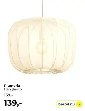 Lampidee Plumeria aanbieding