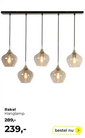 Lampidee Rakel aanbieding
