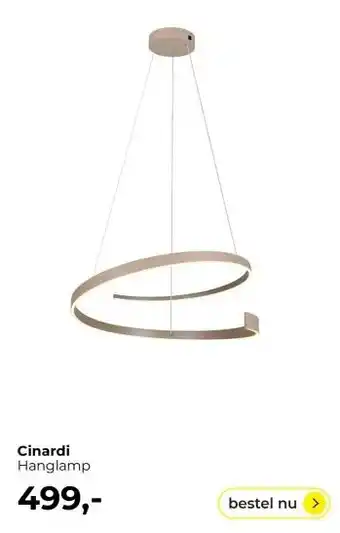 Lampidee Cinardi aanbieding