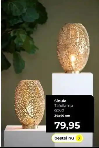 Lampidee Sinula aanbieding