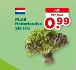 PLUS PLUS Nederlandse Sla trio aanbieding
